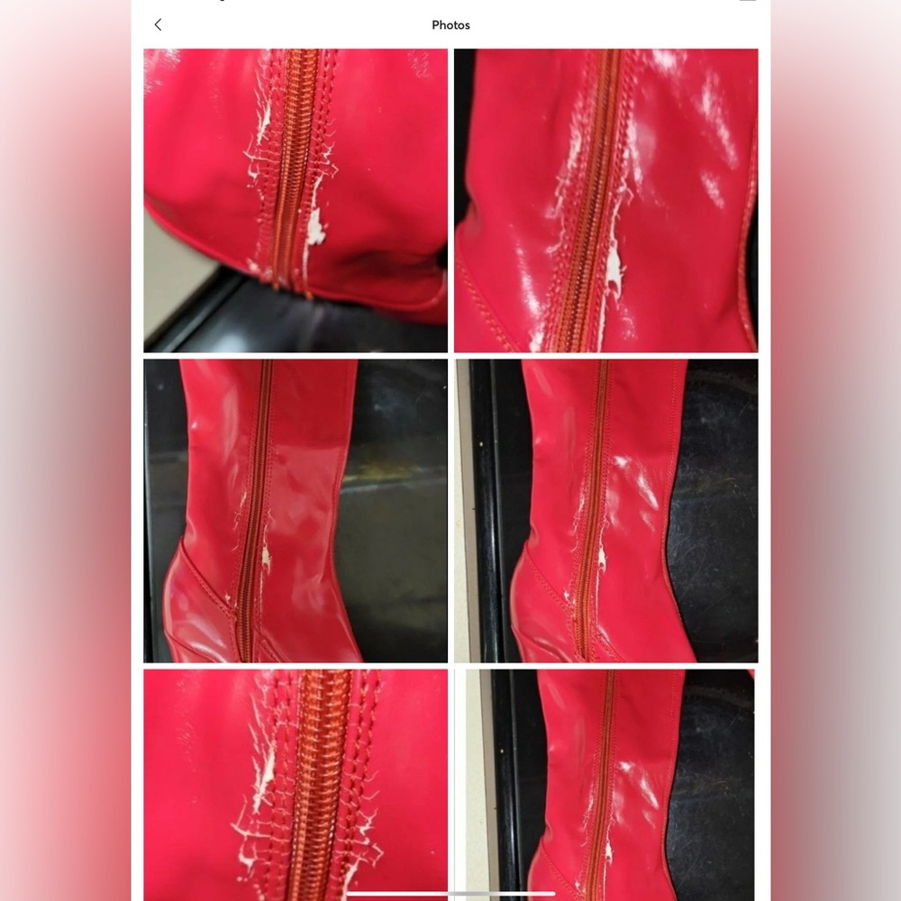 Rebel Tunes brand new snowhite boots red sexy choose from 3 sizes - Picture 10 of 10